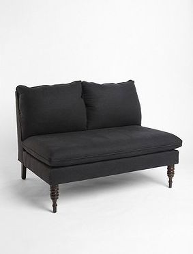 Daydreamer Settee - Charcoal 