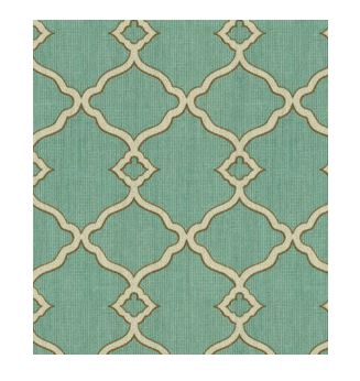 Waverly Sun N Shade Outdoor Fabric-Chippendale Fretwork Mineral