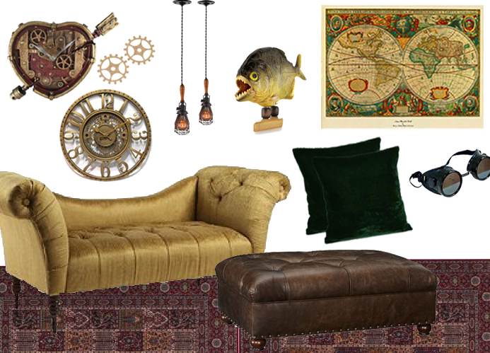 Steampunk Inspired Decor Archives The Frugal Materialist