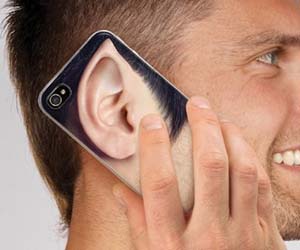 Male Ears iPhone Case, $12